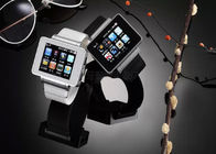 LBS GPRS FM Hindari Rugi Pedometer Bluetooth Wrist Watch Phone GPRS SIM TF