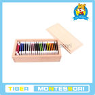 Alat Peraga Montessori, mainan kayu, mainan pendidikan untuk anak-anak-Color Tablet (2 Box