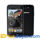 Smash - 5,3 Inch Android Phone (Qualcomm 1GHz Dual Core CPU, 854x480, Dual Camera, 4GB)