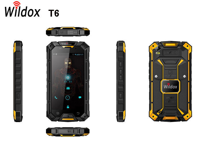 5 Inch Rugged 4G LTE Smartphone Quad Core 1.5GHz Android 4.4 NFC