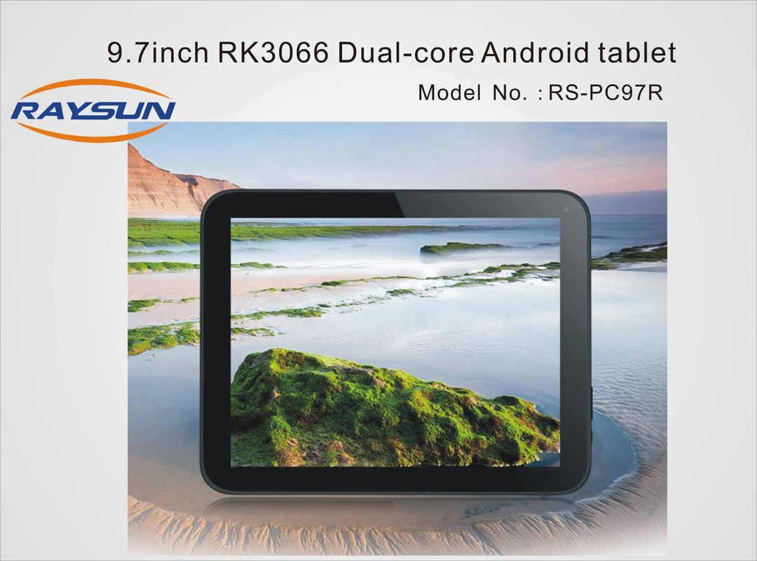 GPU Mali400 Quadcore Cortex A9 Dual Core 1.6GHz 9,7 Inch Android Tablet (RS-R491)