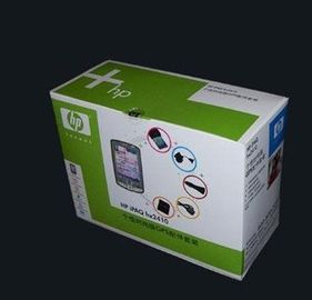 Colorful 7 * 6 * 2,5 Inch Ponsel Kertas Corrugated Box Dengan Logo Disesuaikan
