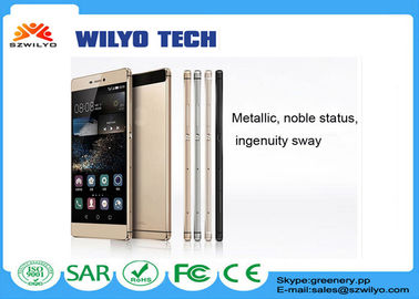 Logam Putih Smartphone Dengan 5 Screens Inch MT6572 Dual Core Android 4.4 P8